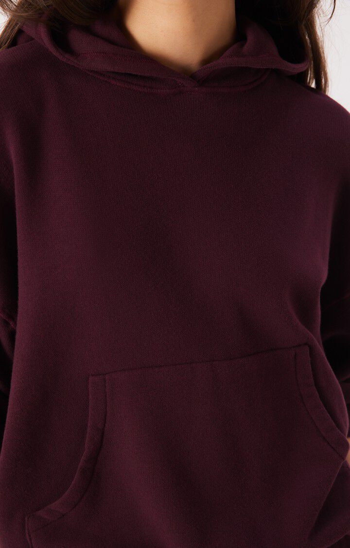 Maglia Atubay Hoody Donna Wine Lees