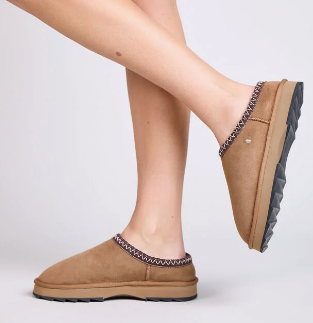 Frau Sharky Scuff Turnschuhe Chestnut