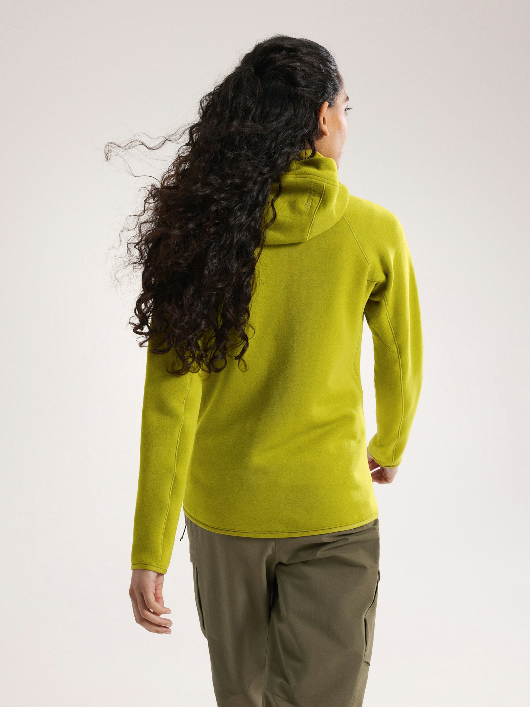 Maglia Kyanite Hoody Donna Olive Moss