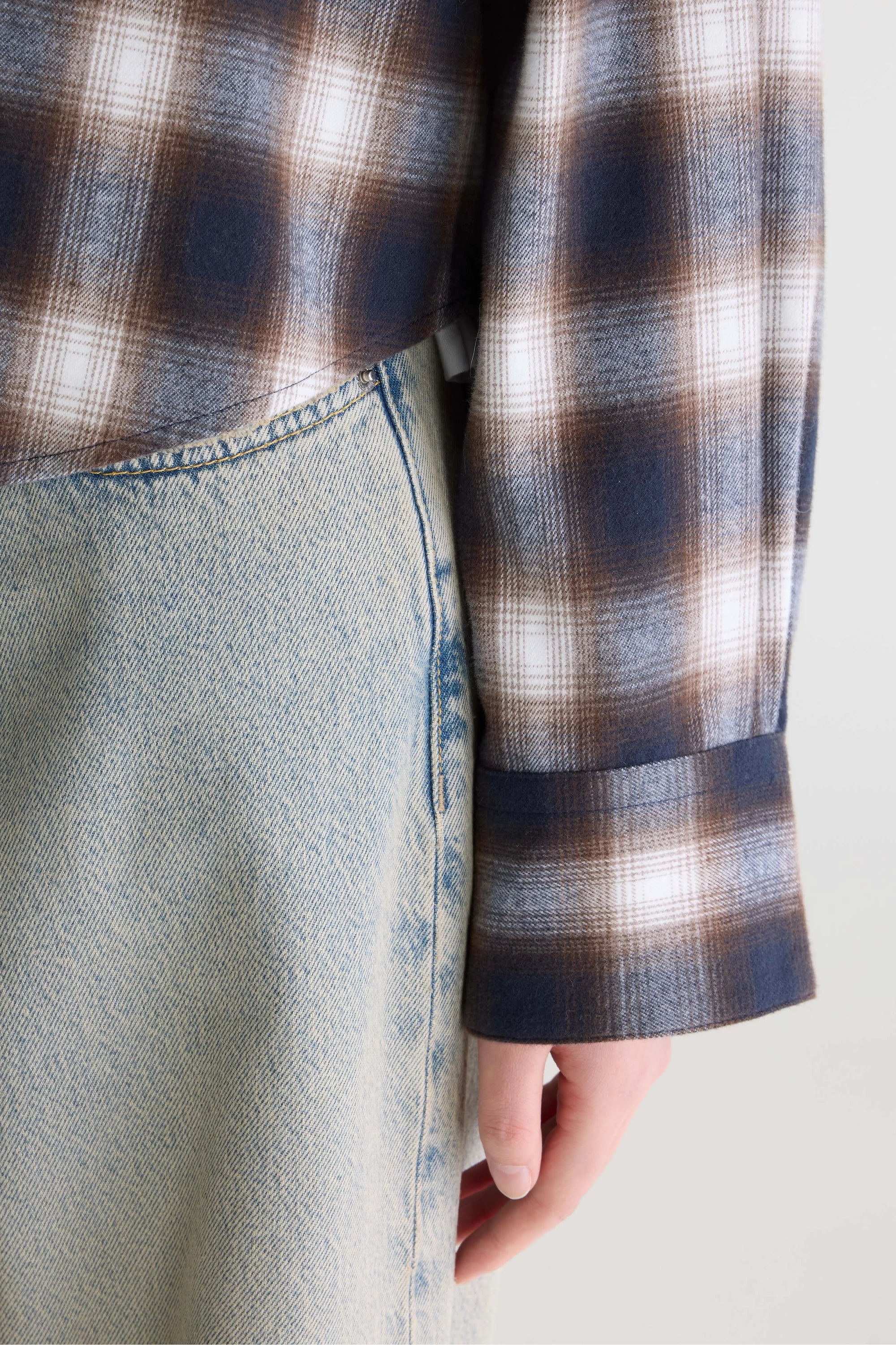 Camisa Johan Mujer Captain/Mocca/Natural