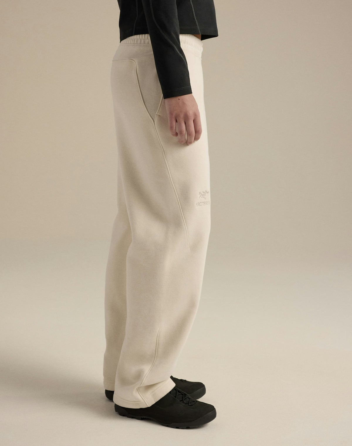 Pantaloni Emblem Fleece Jogger Donna Sea Salt