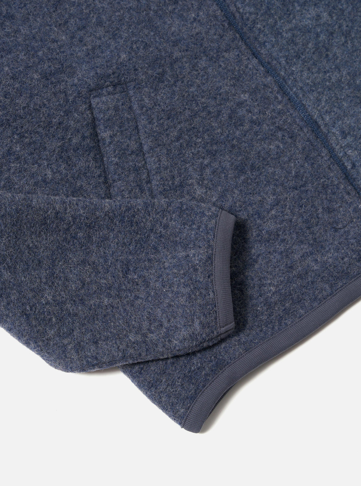 Giacca Zip Bomber Uomo Slate Blue