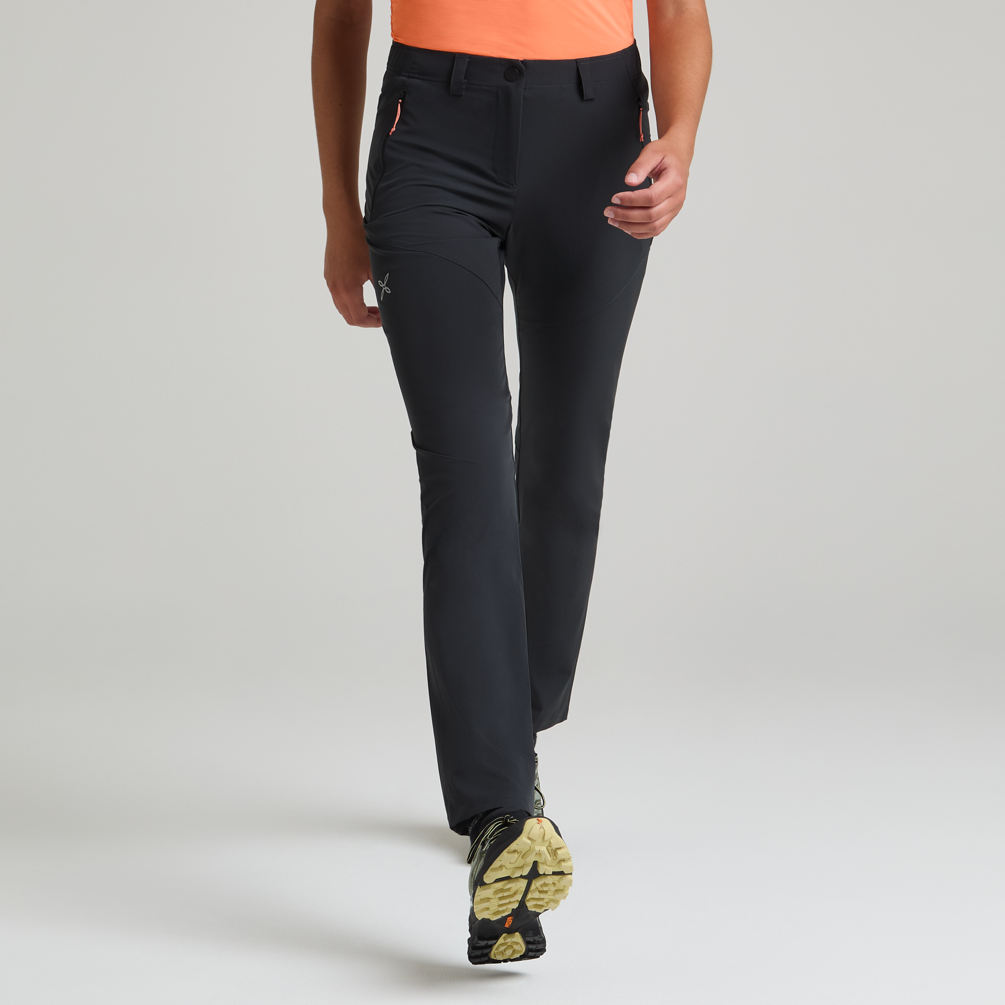 Pantaloni Walk Donna Antracite Melon