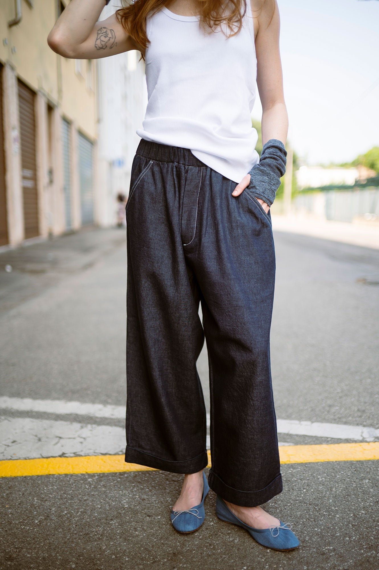 Pantaloni The Perp 169 Donna Denim Rise
