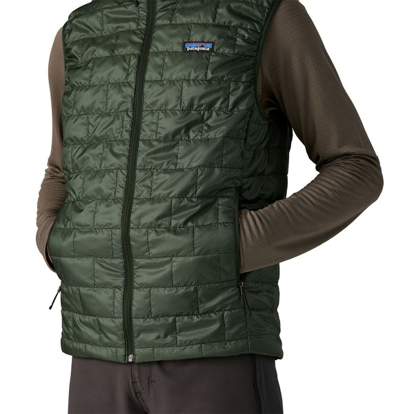 Gilet Nano Puff Uomo Old Growth Green