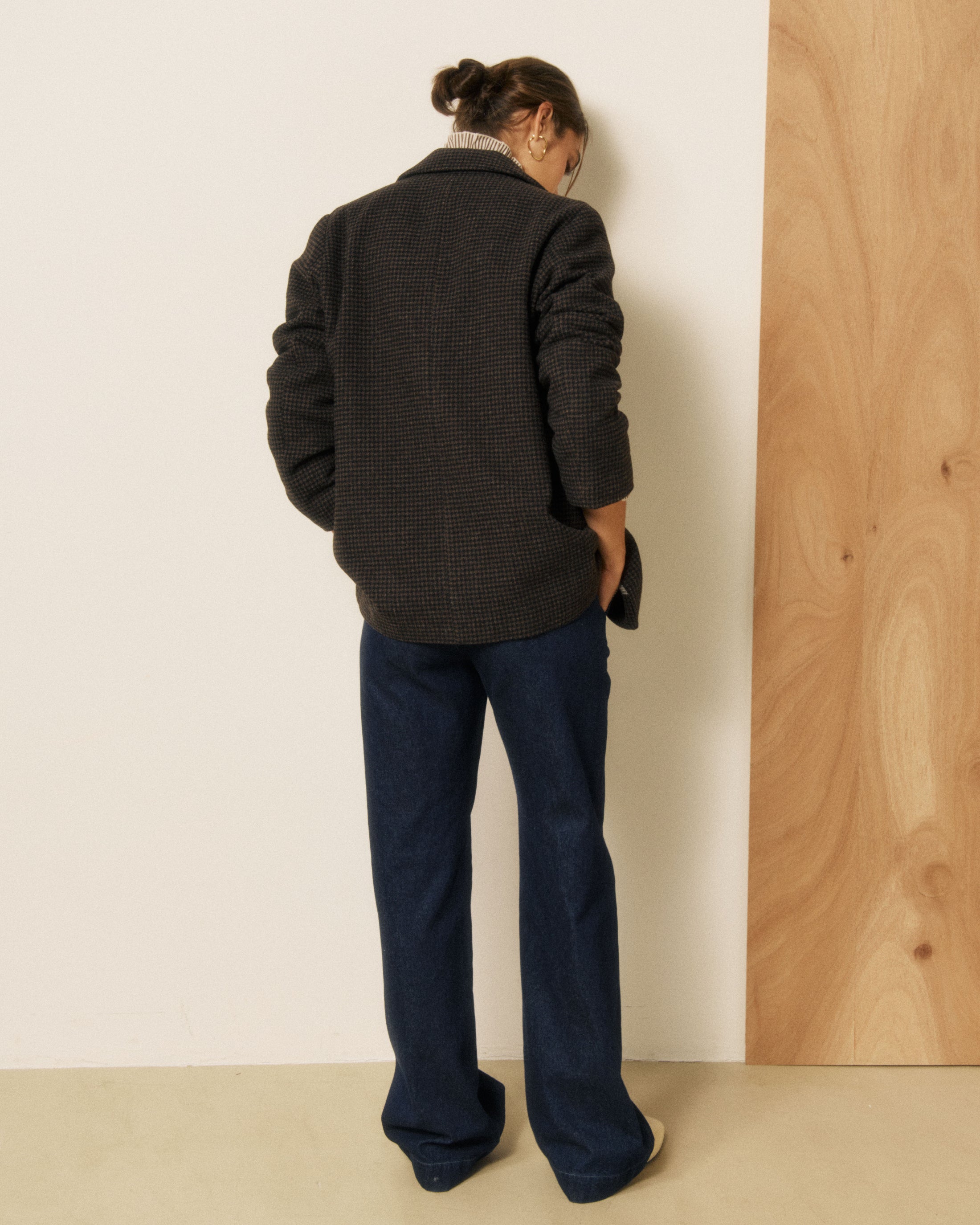 Giacca Vittoria Donna Brown/Black