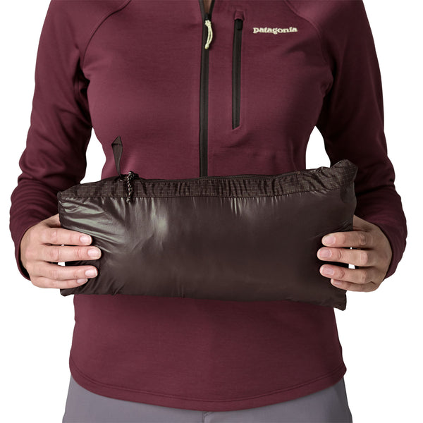 Frau Durable Down Hoody Daunenjacke Den Brown