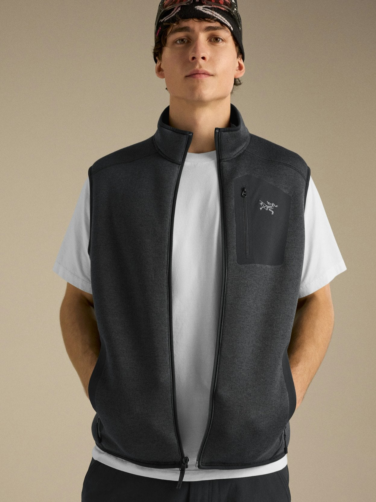 Men's Covert Vest Black Heather
