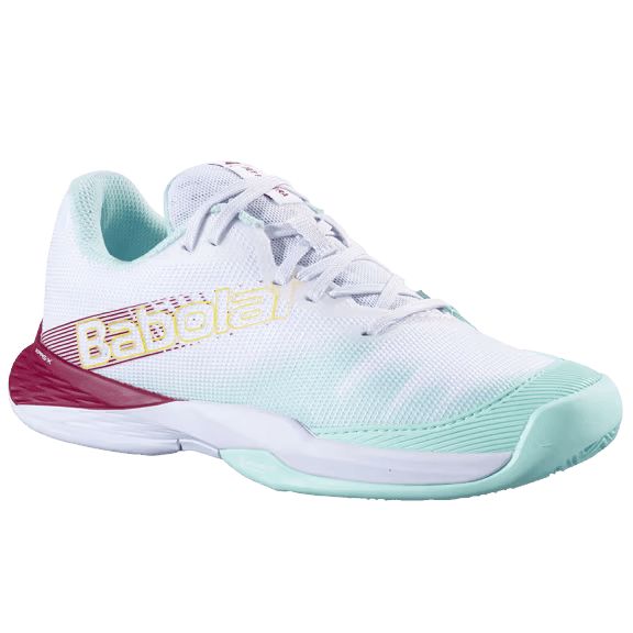 Babolat | Scarpe Jet Premura 2 Junior White/Red Dahlia - Fabbrica Ski Sises