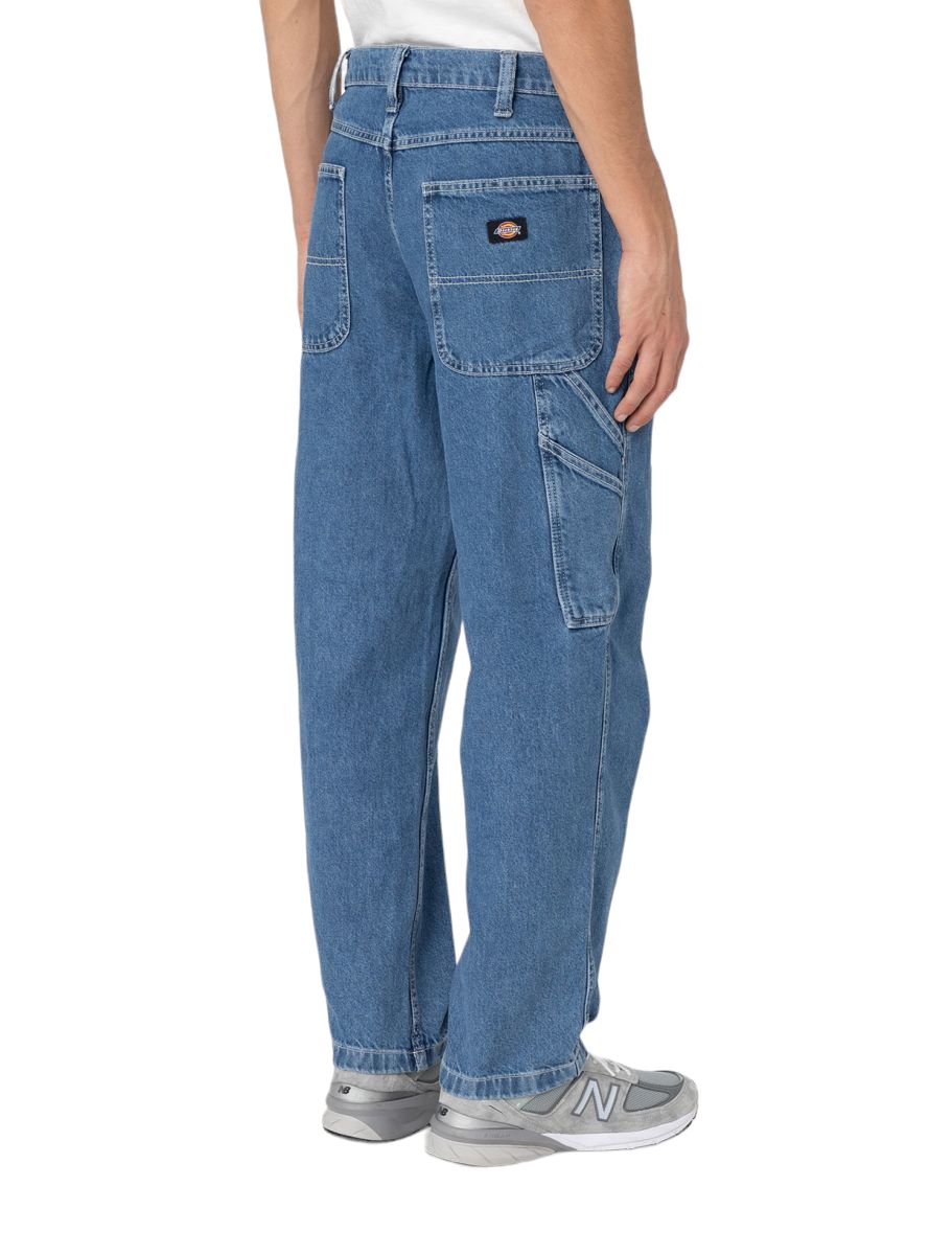 Dickies | Pantaloni Garyville Denim Uomo Blue Classic - Fabbrica Ski Sises