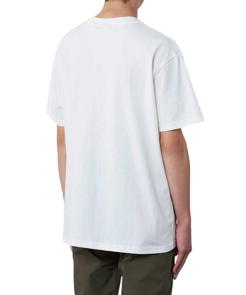 T-shirt One Point White