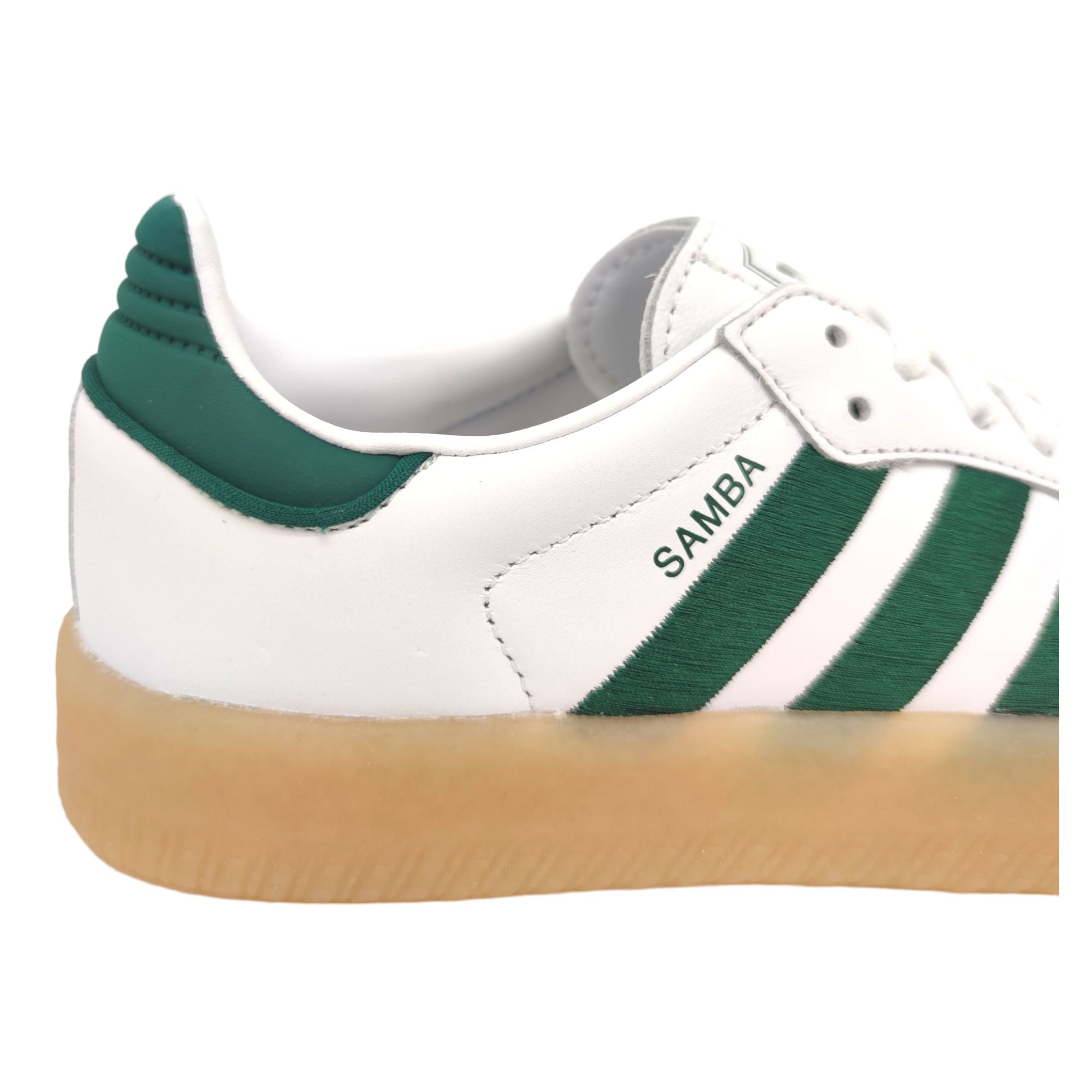 Women's Sambae Shoes Cloud White/Collegiate Green/Gum 