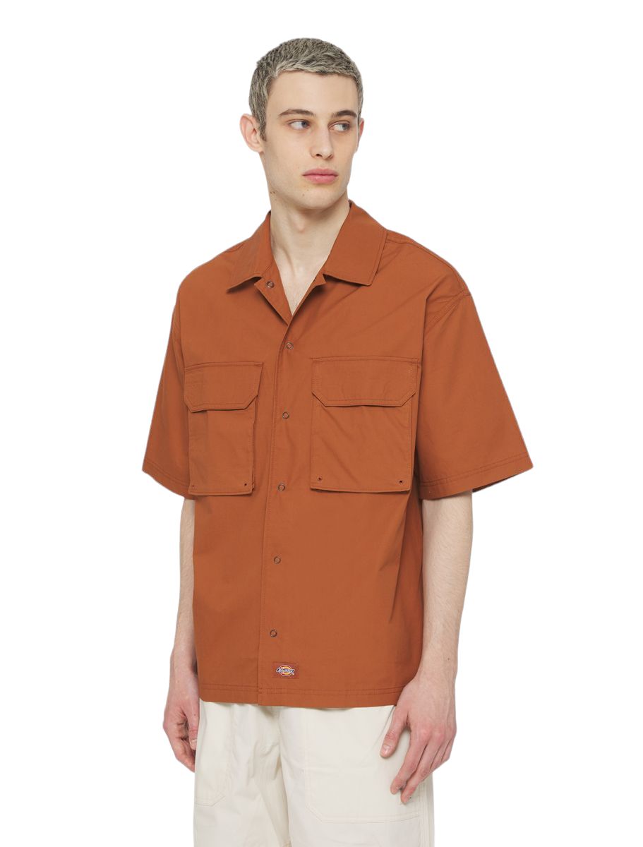 Camicia Fishersville Uomo Light Brown