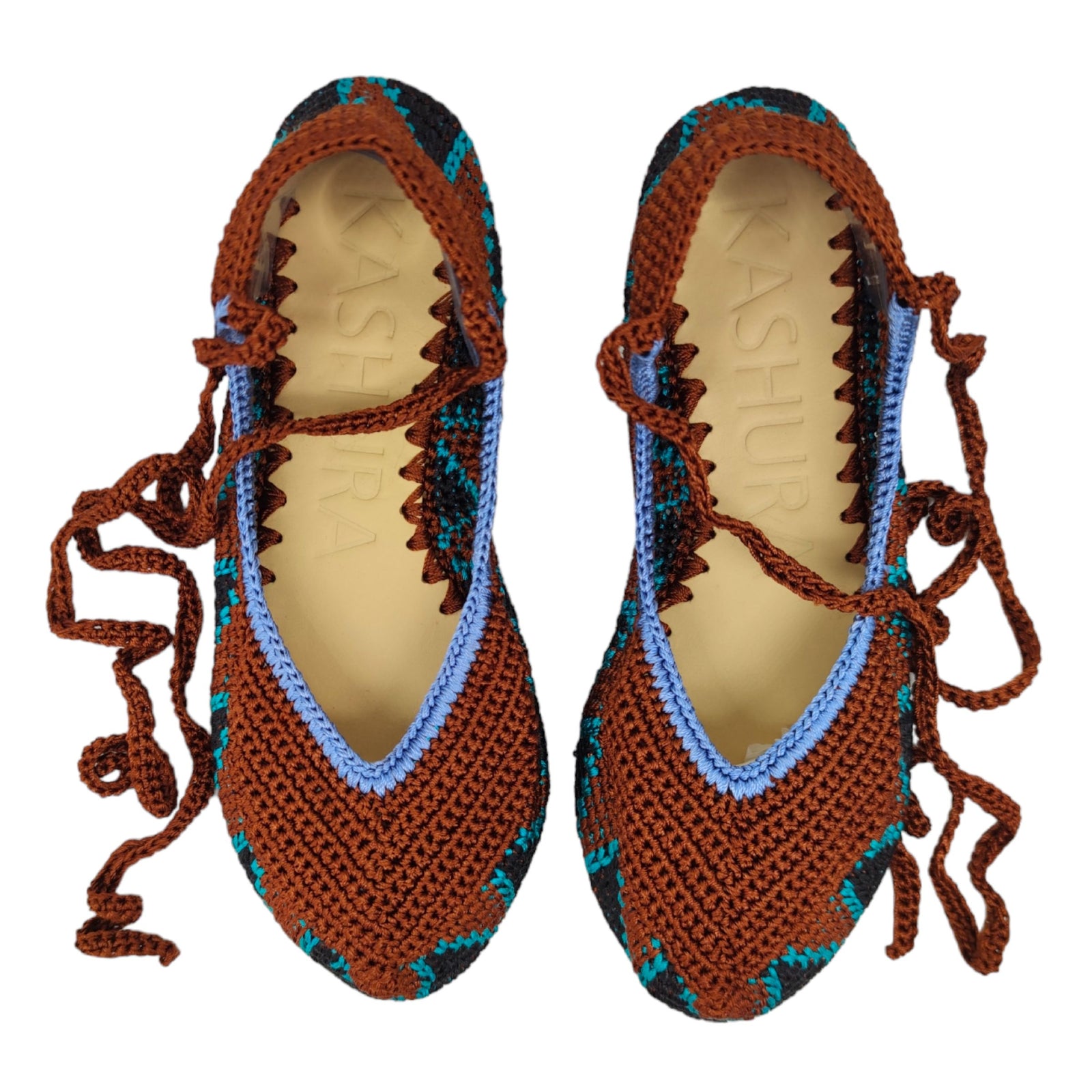 Kashura | Scarpe Ballerina High Donna Almond Brown - Fabbrica Ski Sises