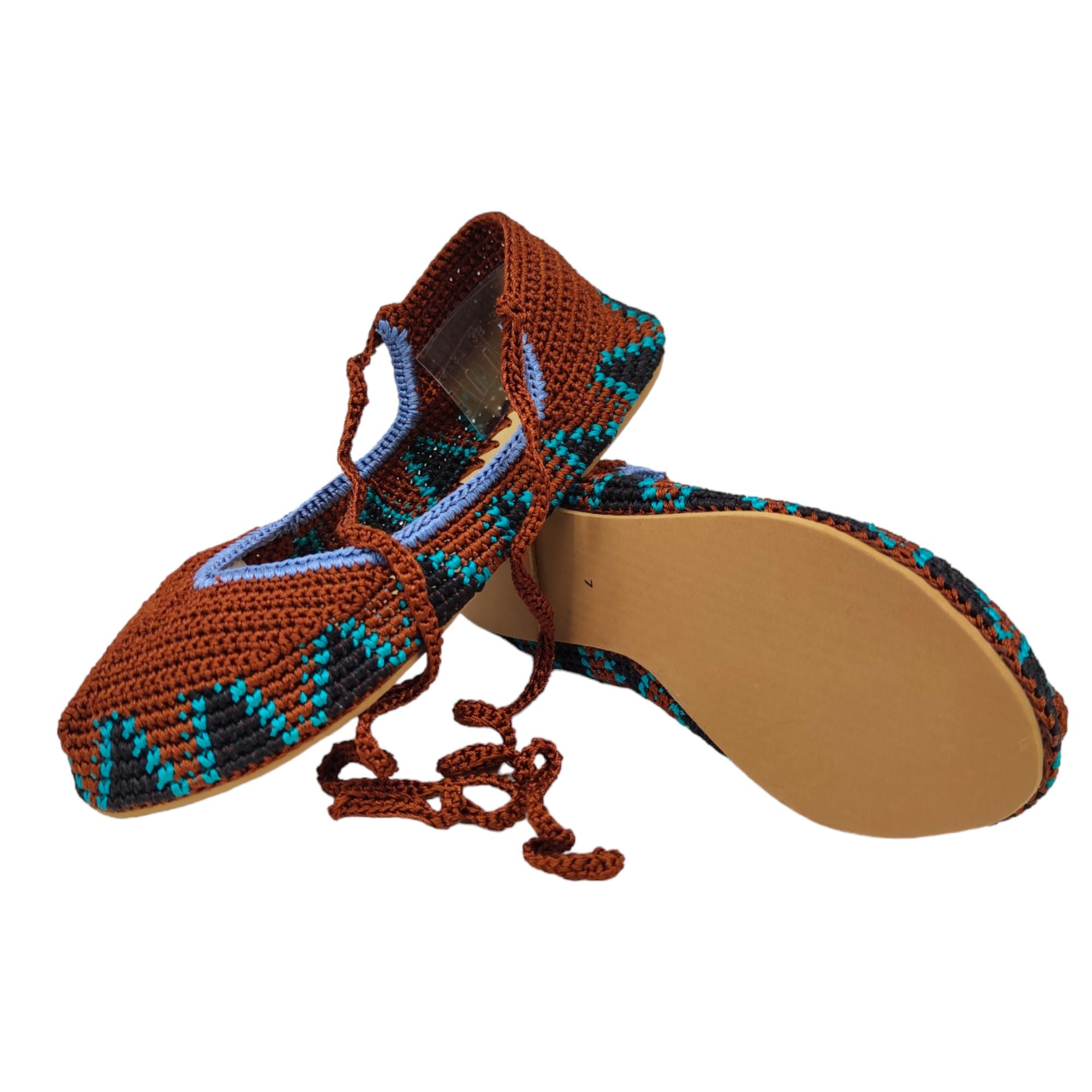 Kashura | Scarpe Ballerina High Donna Almond Brown - Fabbrica Ski Sises