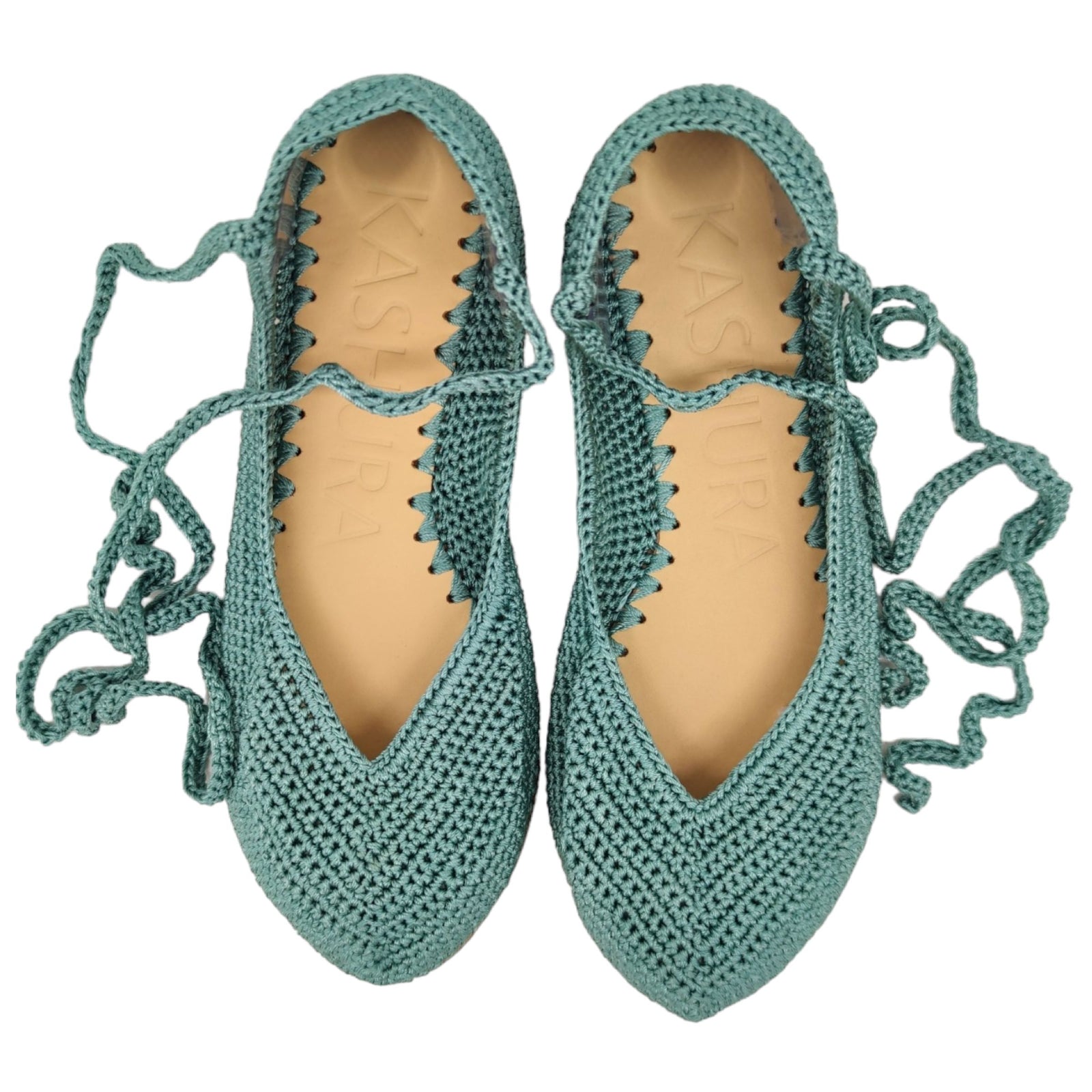 Kashura | Scarpe Ballerina High Donna Flo Sage - Fabbrica Ski Sises