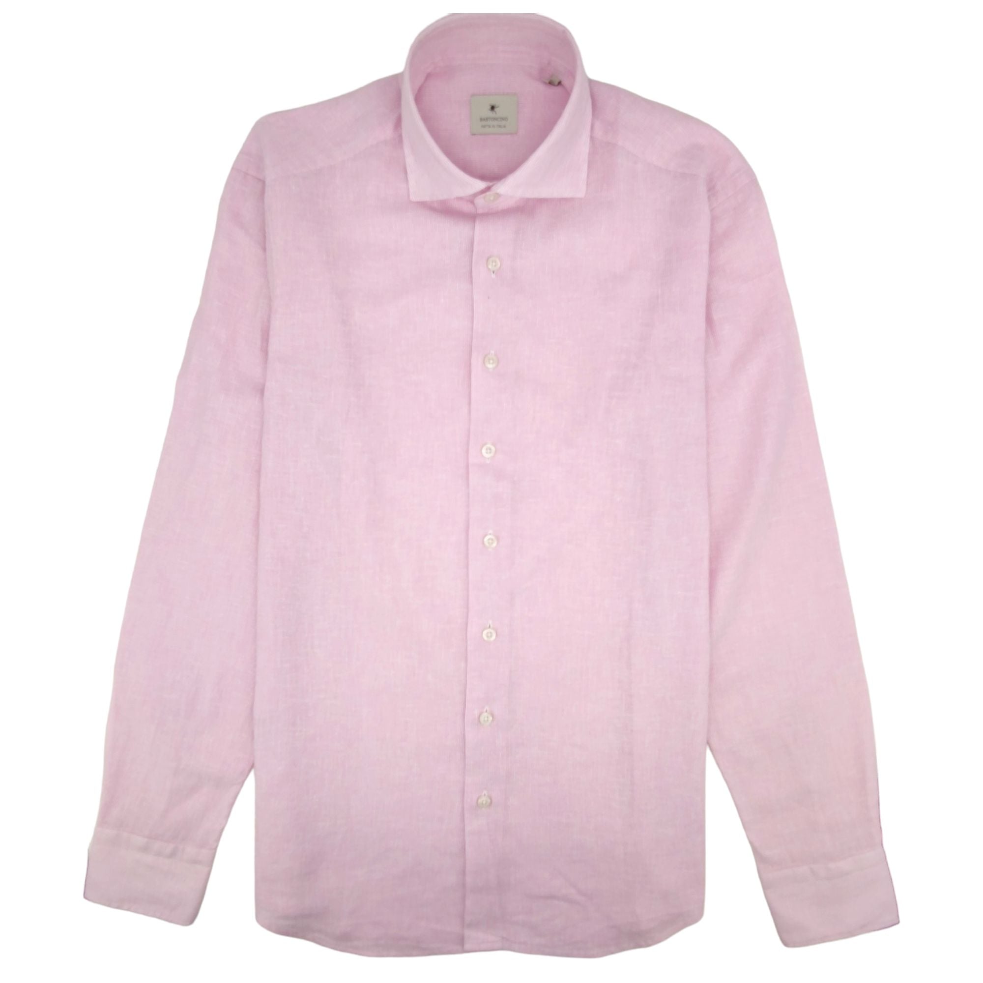 Camicia Simo Linen Uomo Zucchero Filato