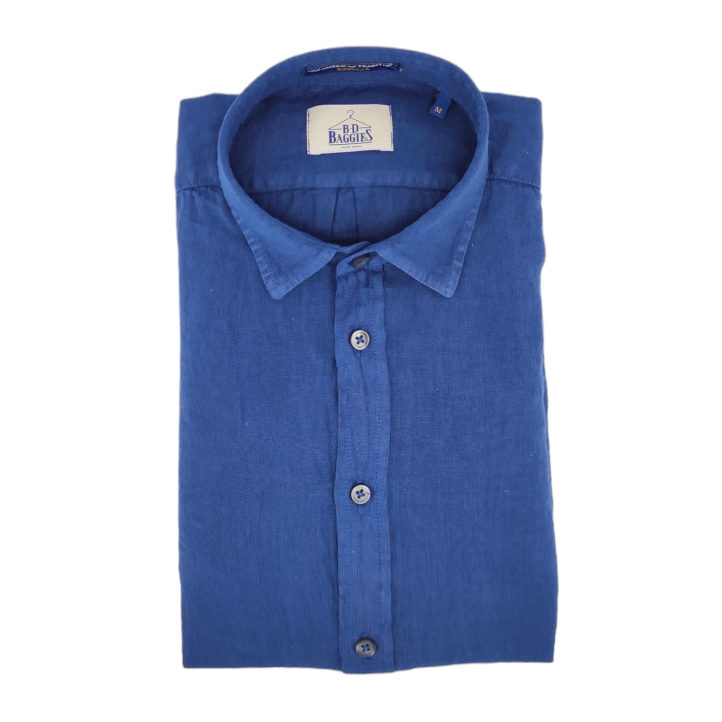 Men's Bradford Lino Shirt Navy Blue 