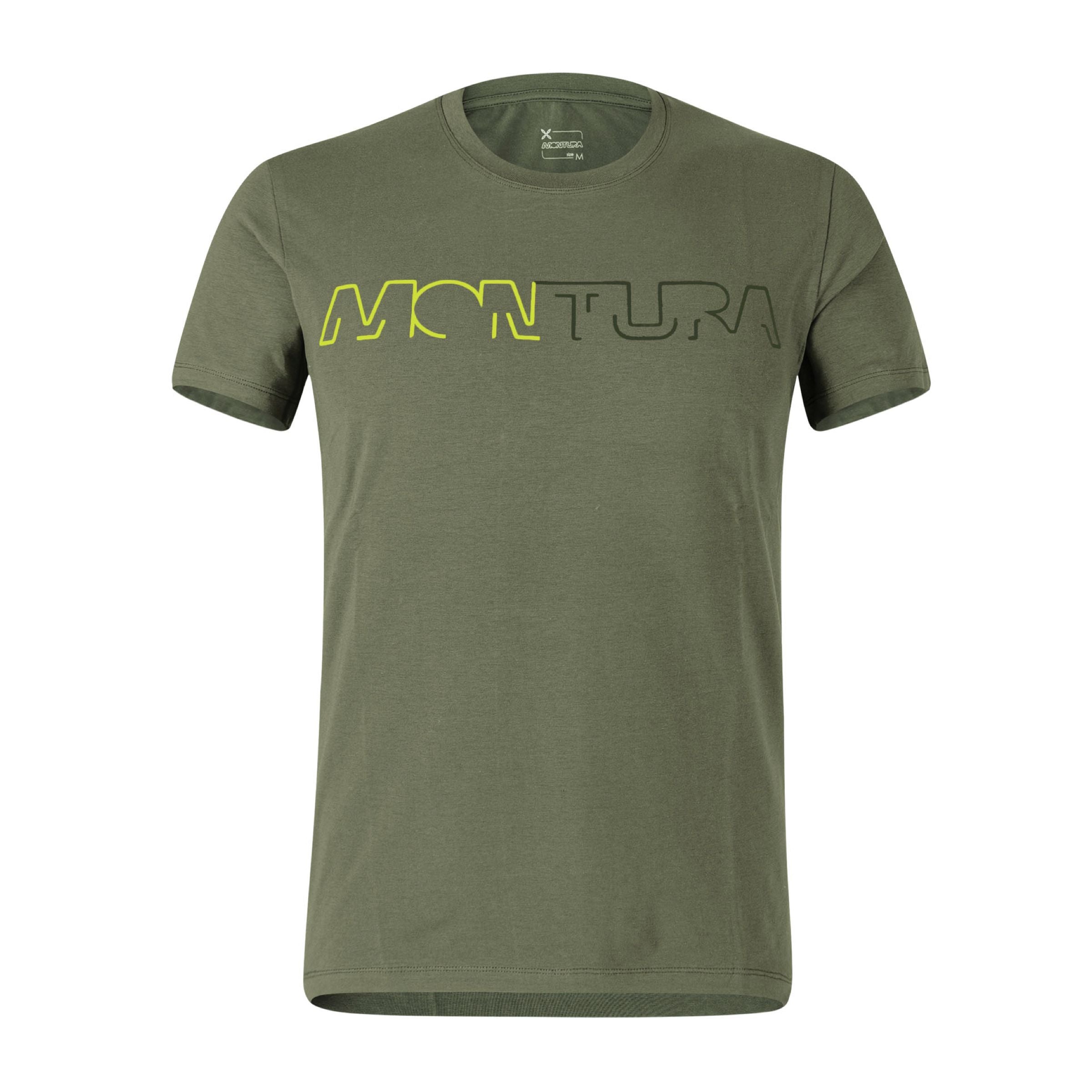 Men's Brand T-shirt Verde Salvia/Verde Lime 