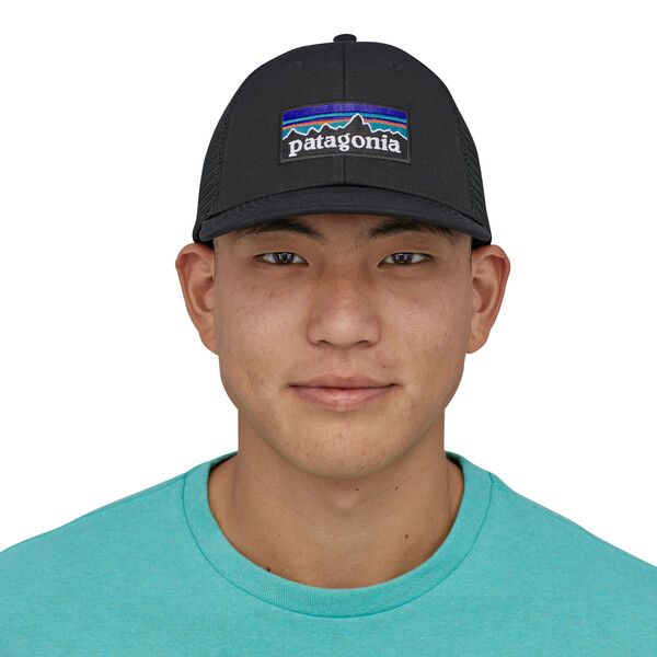 Patagonia | Cappello P-6 Logo Lopro Trucker Black - Fabbrica Ski Sises