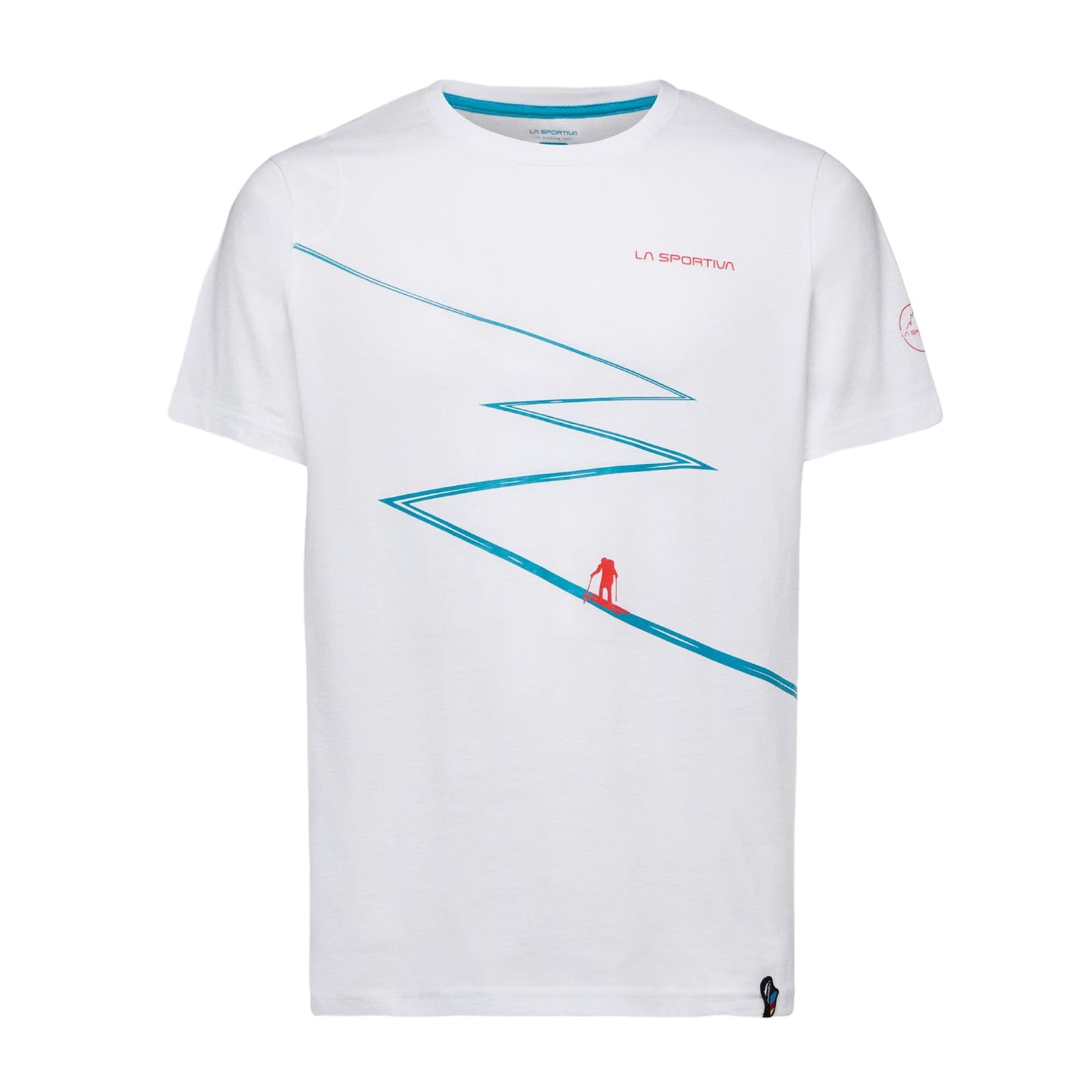 La Sportiva | T-shirt Track Uomo White - Fabbrica Ski Sises