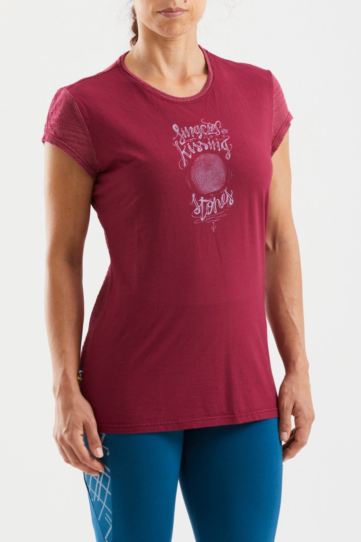 E9 | T-shirt Kiss 2.4 Donna Magenta - Fabbrica Ski Sises