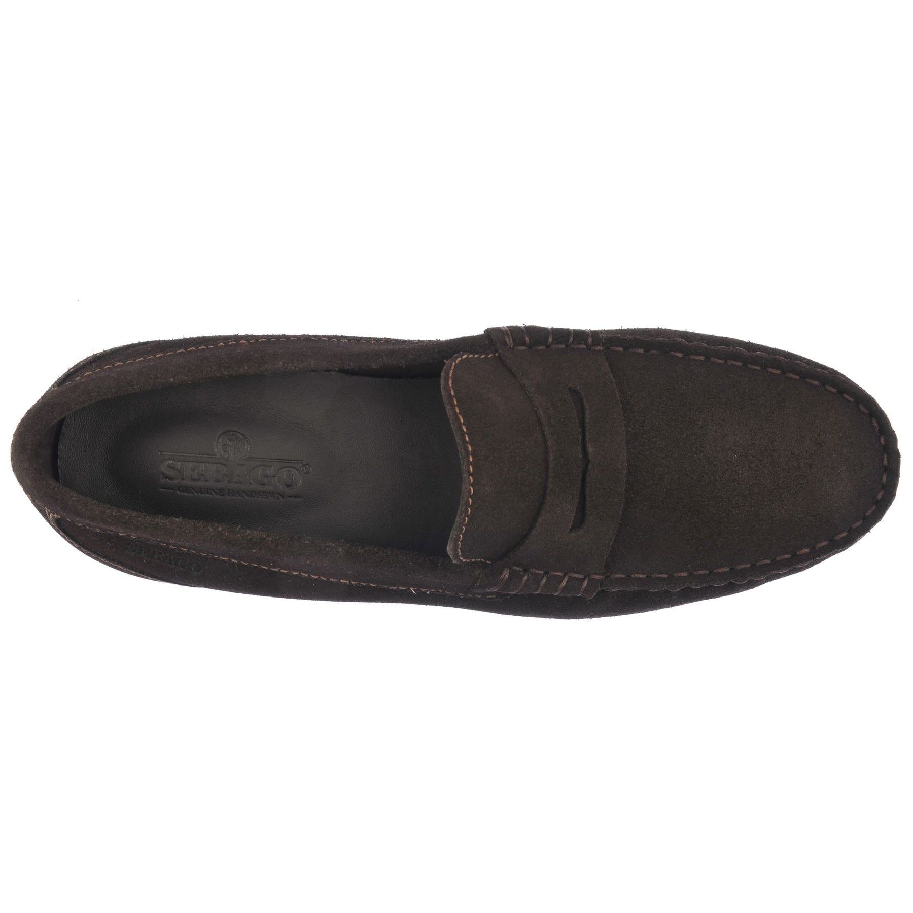 Men's Byron Suede Shoes Dark Brown 