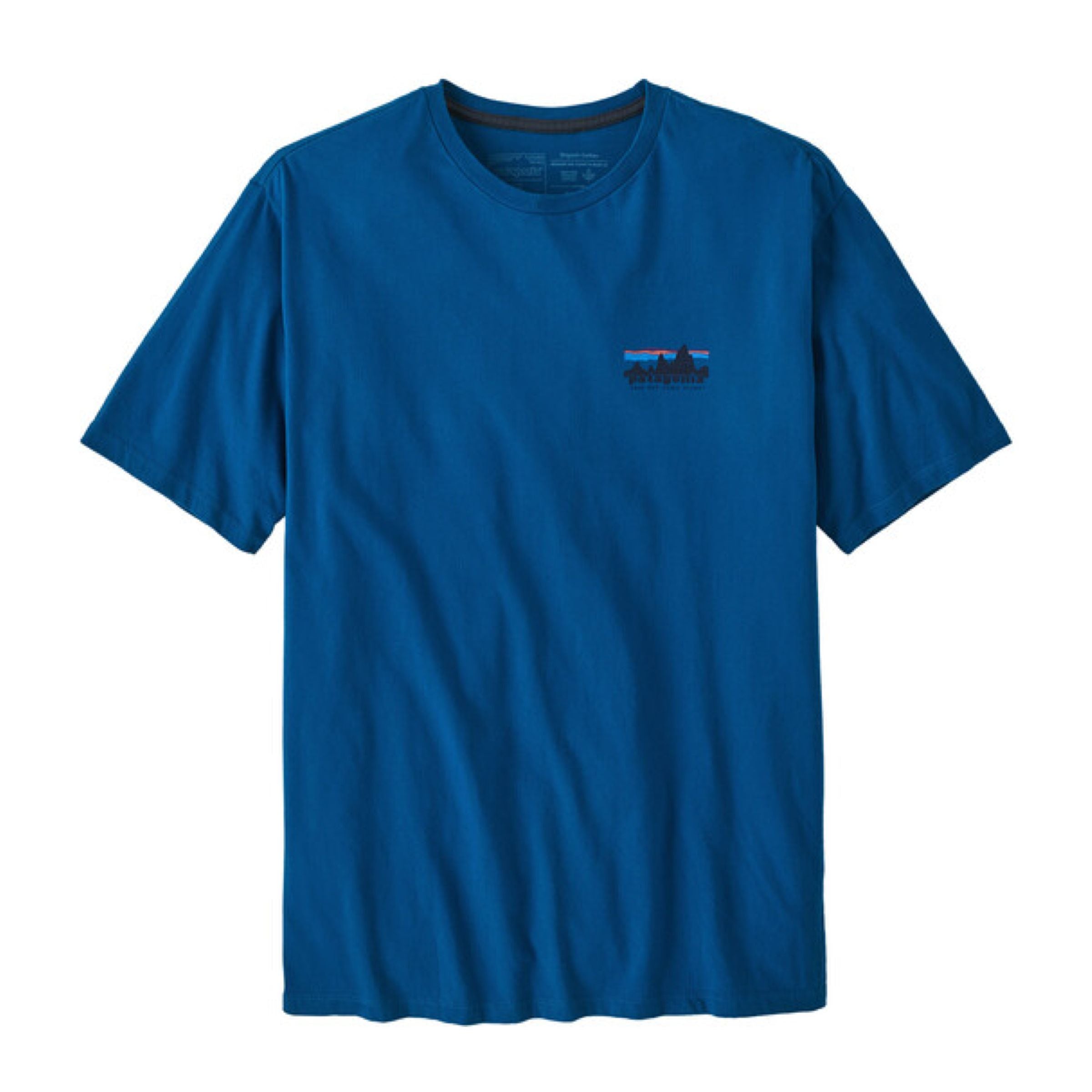 Men's 73 Skyline Organic T-shirt Endless Blue 