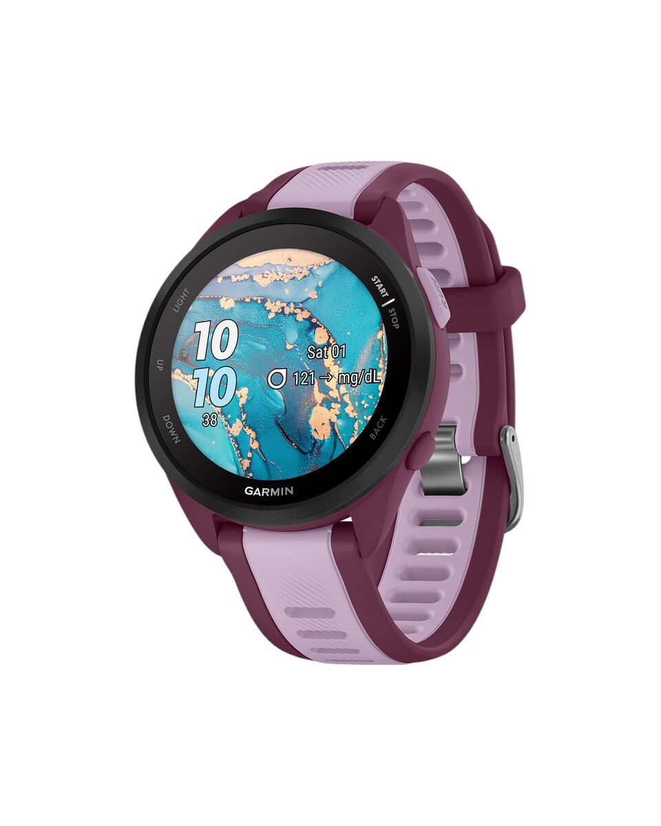 Women's Forerunner 165 Music Watch Berry/Lilac 