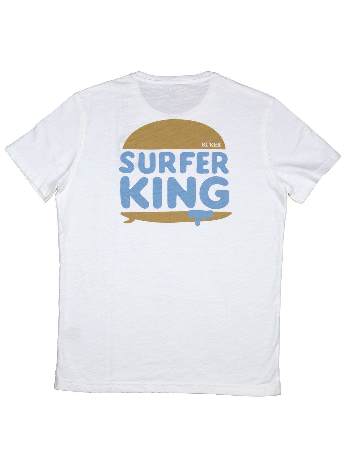 T-shirt Surfer King Uomo Off White
