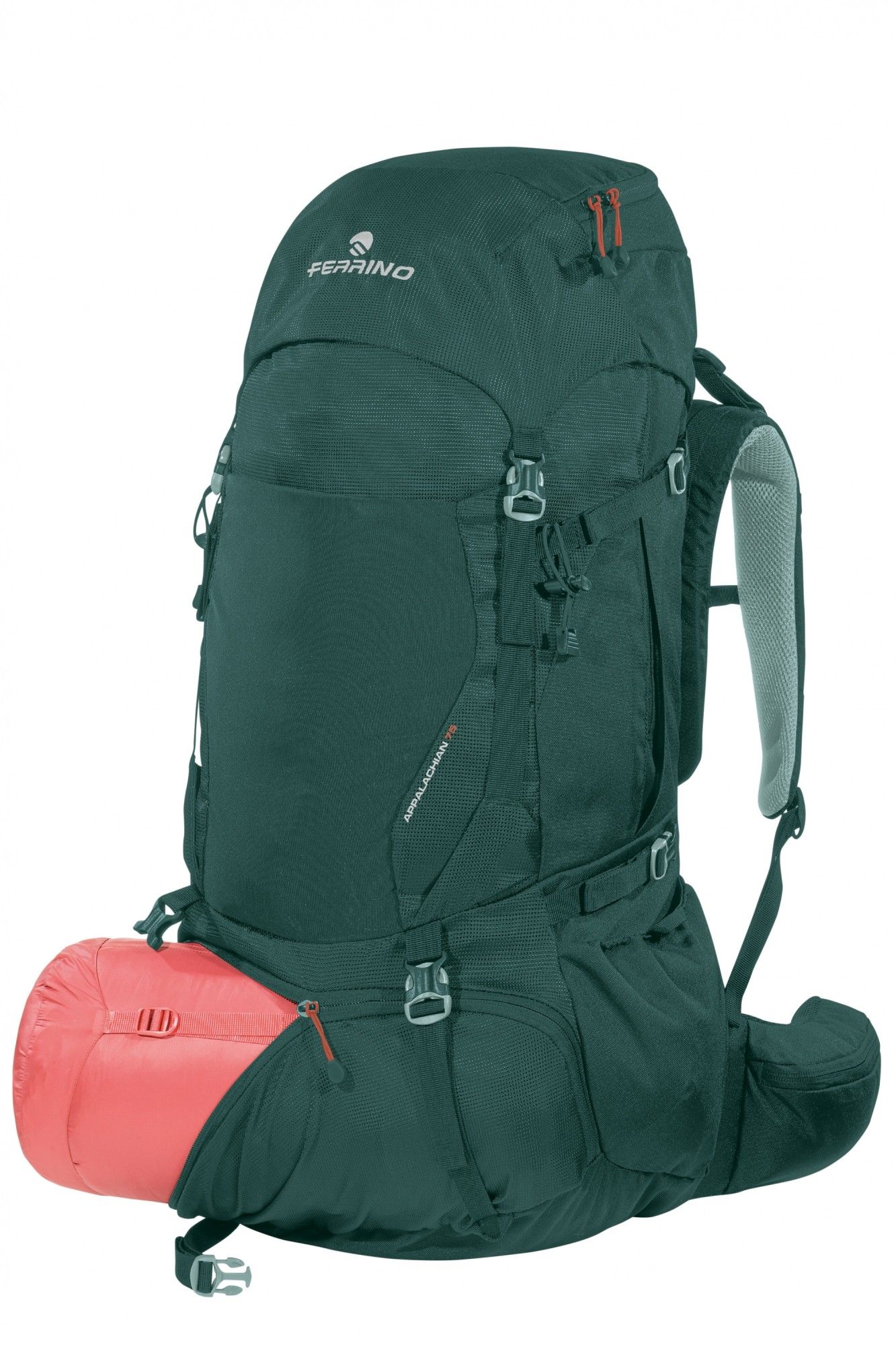Ferrino | Zaino Appalachian 75 Verde - Fabbrica Ski Sises