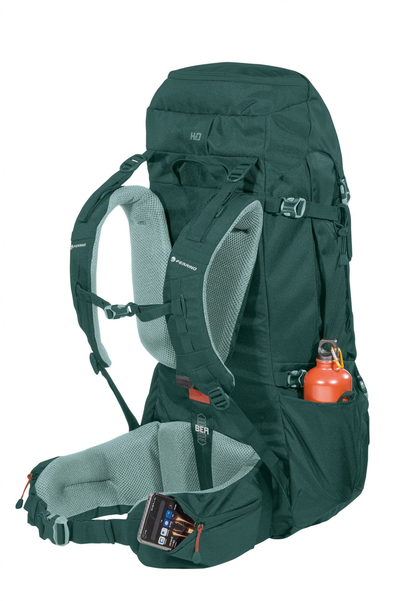 Ferrino | Zaino Appalachian 75 Verde - Fabbrica Ski Sises