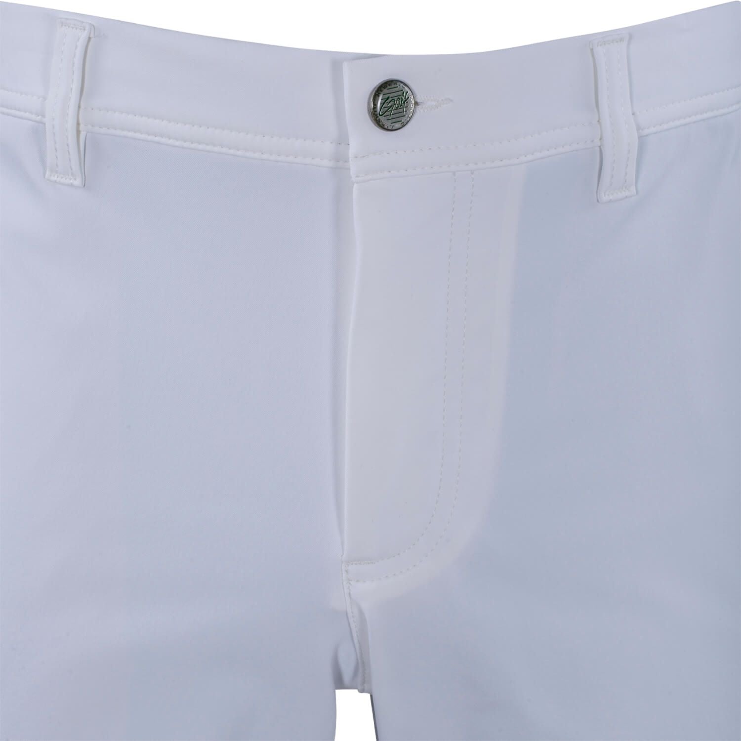 Alberto Golf | Pantaloncini Earnie 3xDry Cooler Uomo White - Fabbrica Ski Sises