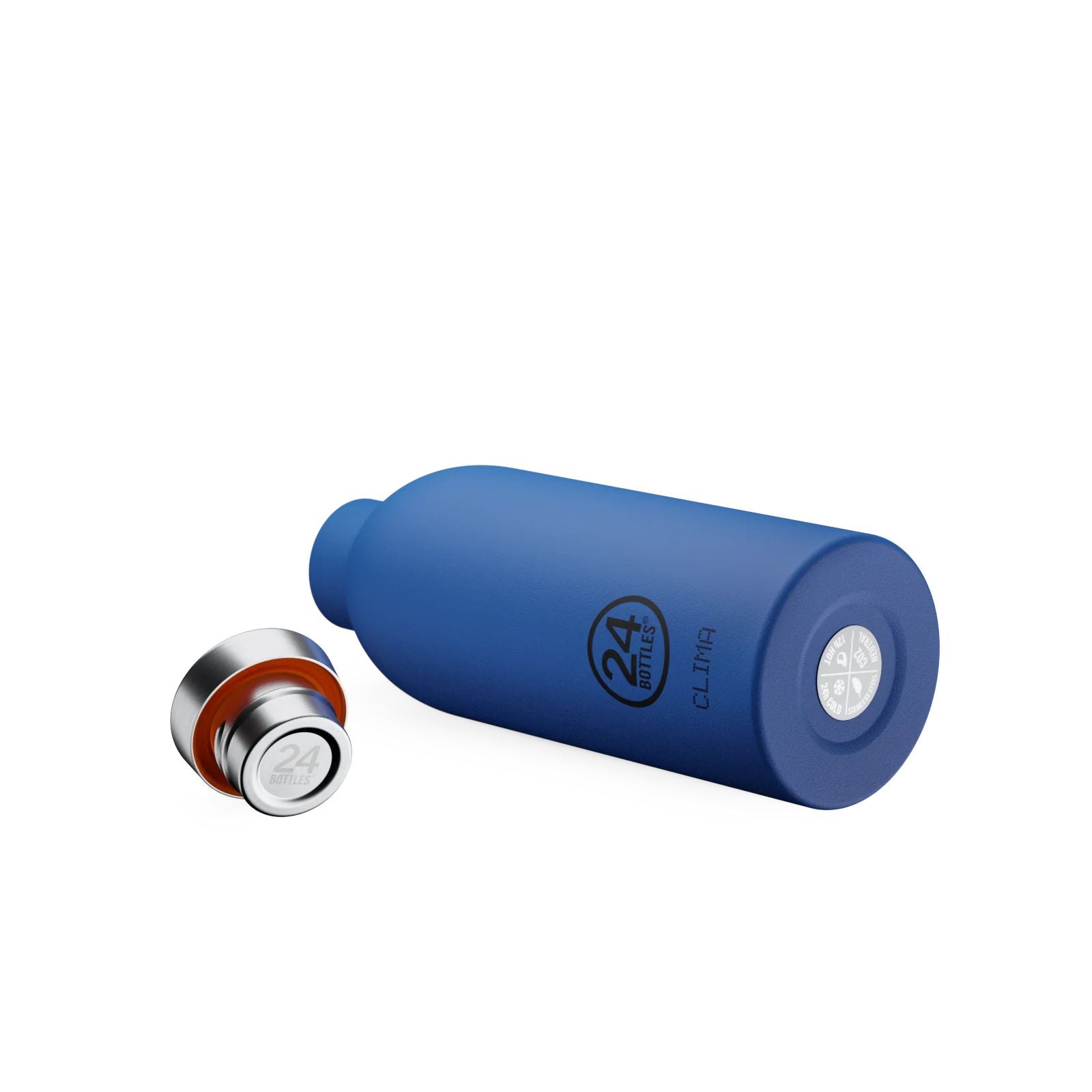 24Bottles | Borraccia Clima Bottle Stone Gold Blue - Fabbrica Ski Sises