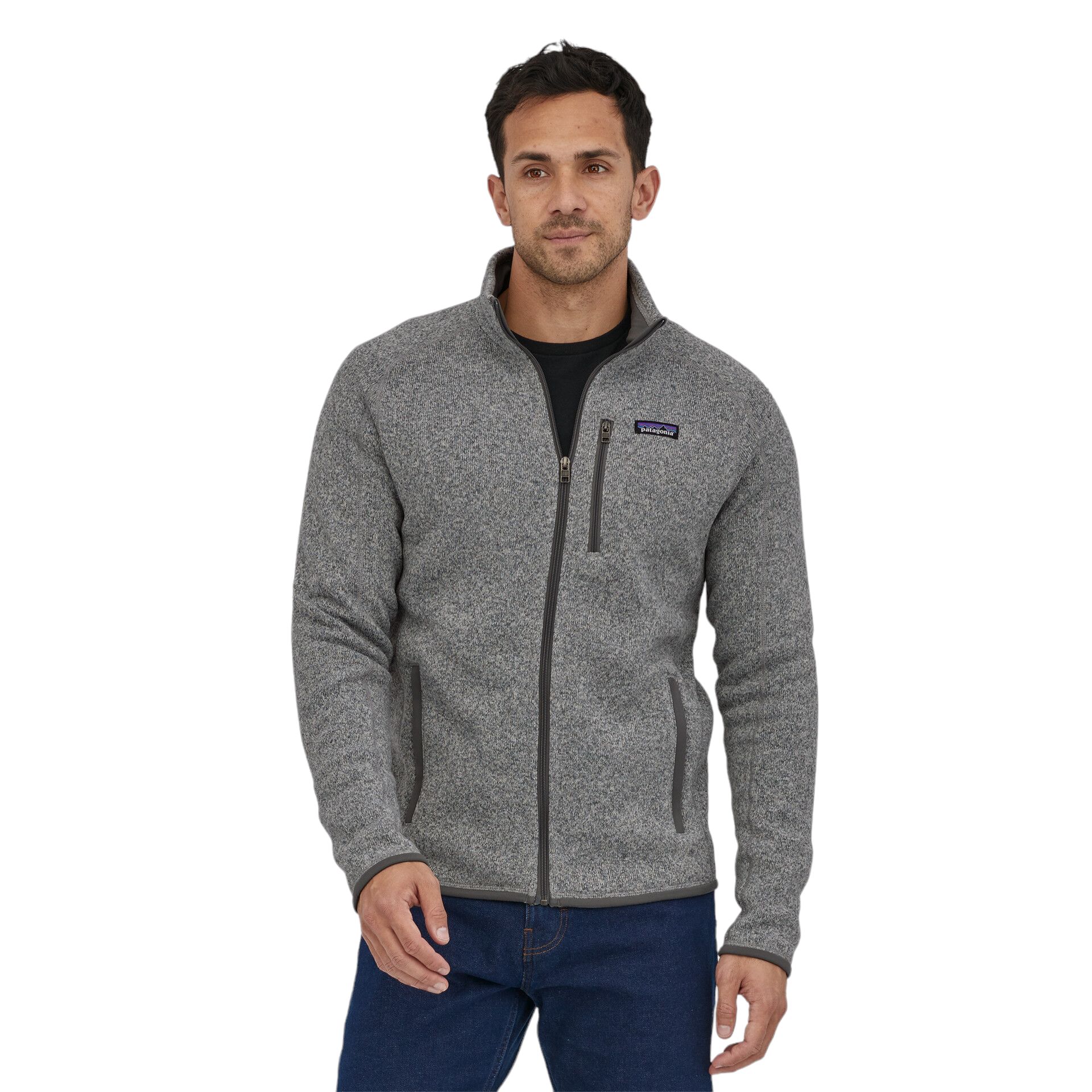 Men's Better Sweater Fleece Sweater Stonewash 