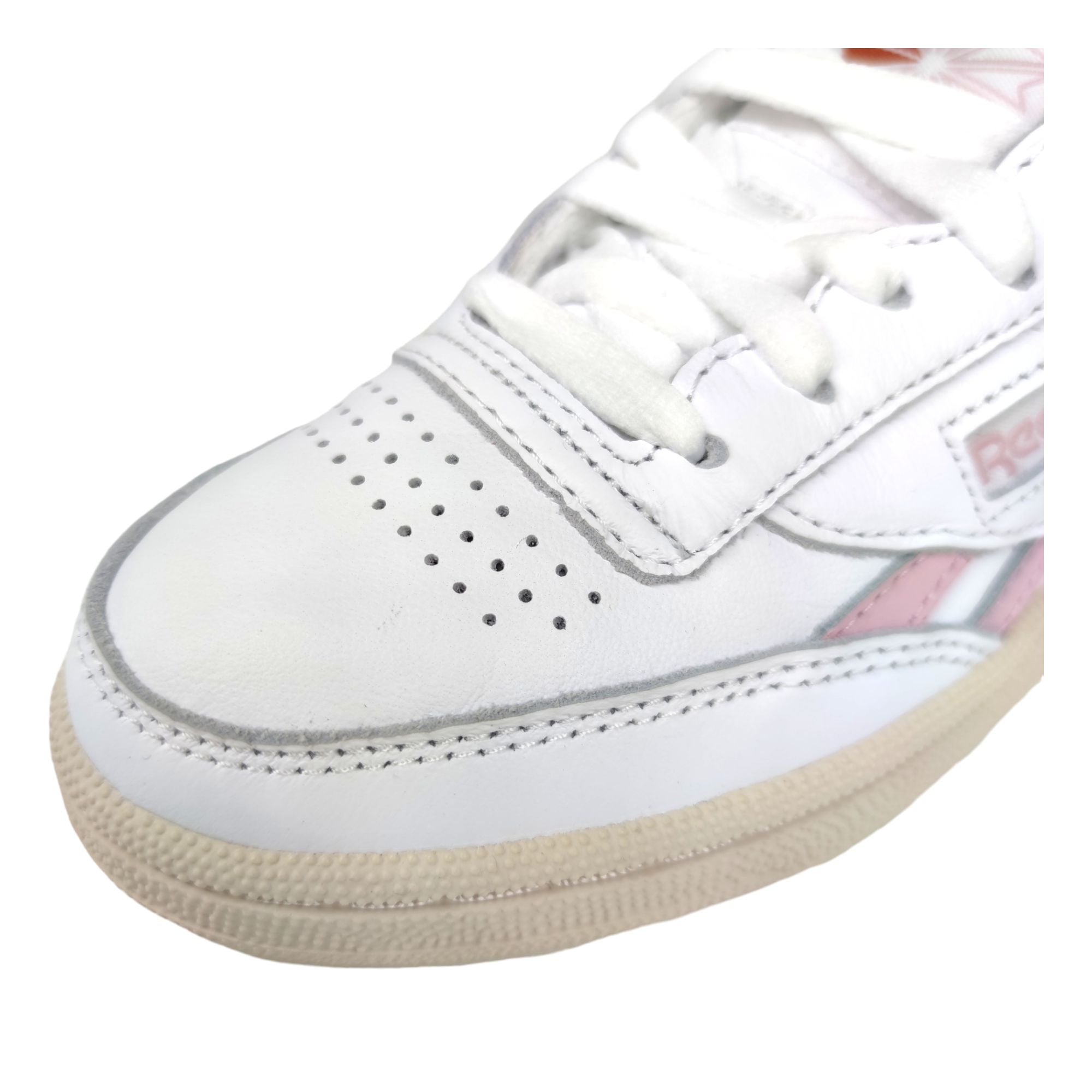 Women's Club C Revenge Shoes White/Soft Pink/Rust 