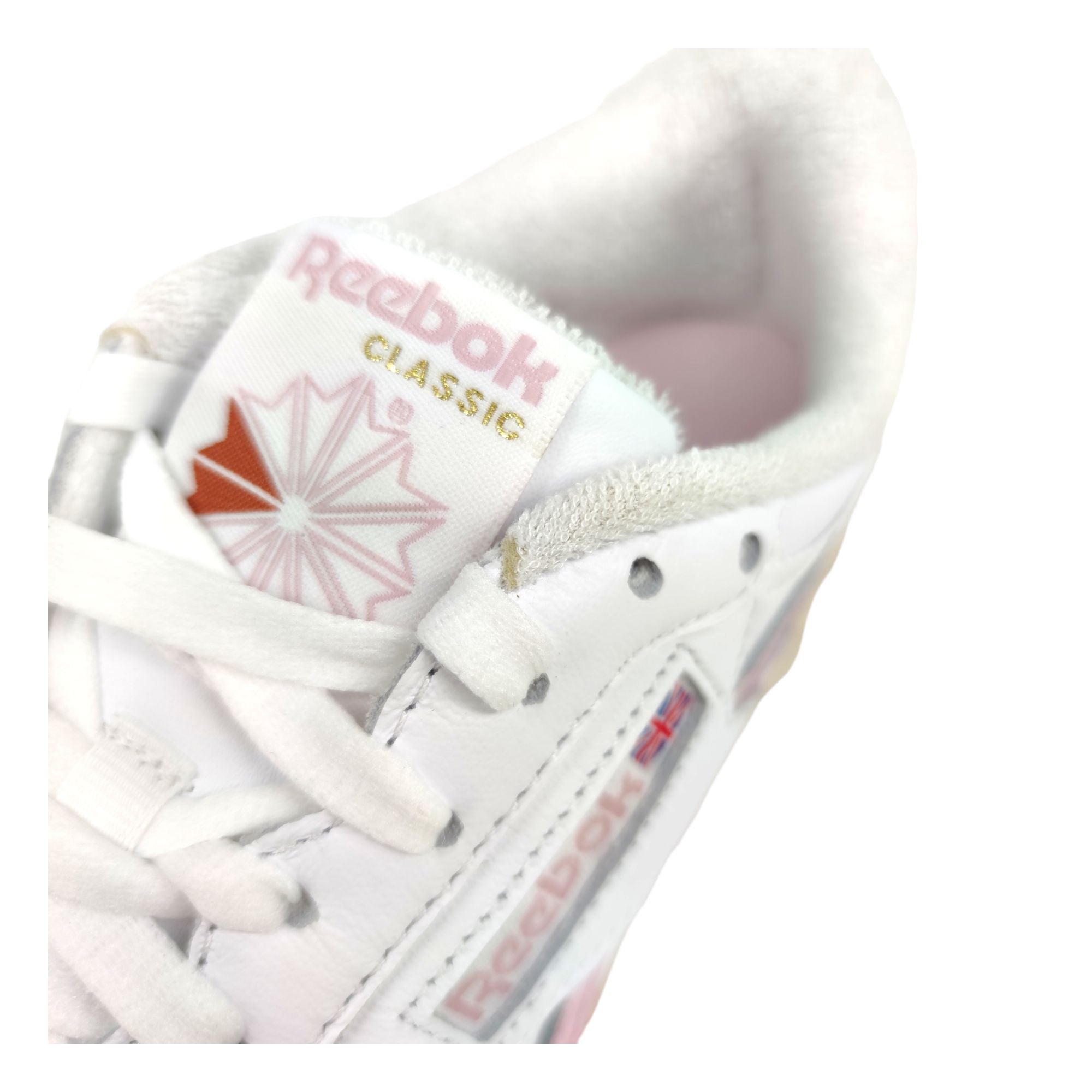 Women's Club C Revenge Shoes White/Soft Pink/Rust 