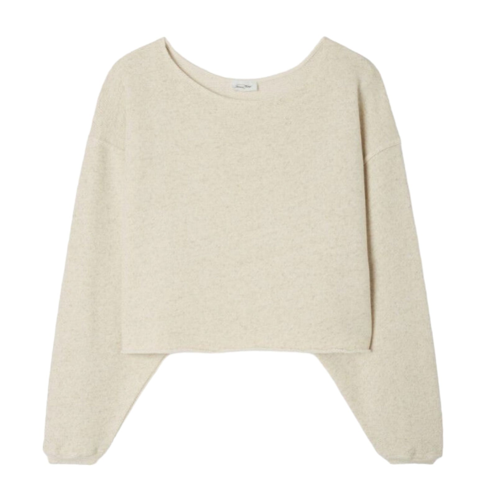 American Vintage | Maglia Itonay Donna Ecru Melange - Fabbrica Ski Sises