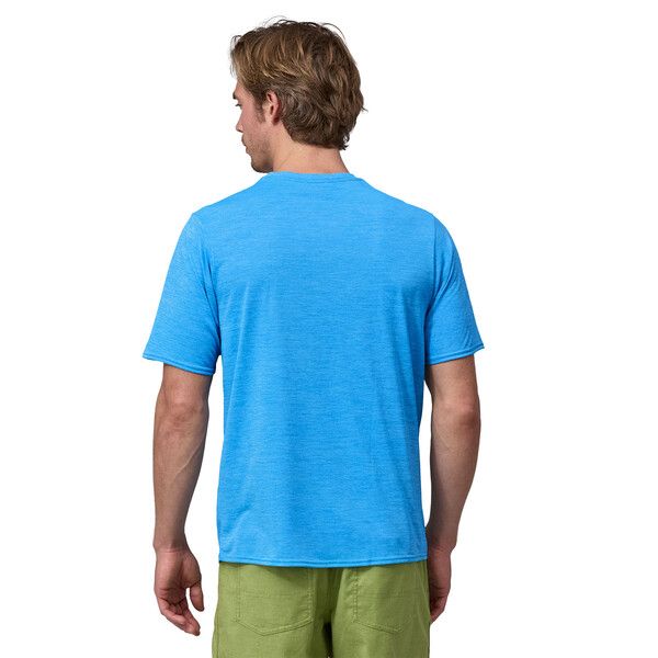 Men's Cap Cool Daily Graphic T-shirt Clean Climb Bloom/Vessel Blue 