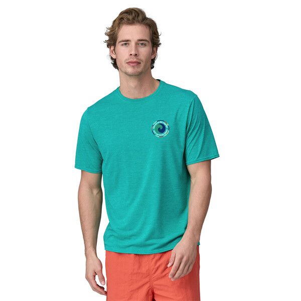 T-shirt Cap Cool Daily Graphic Uomo Unity Fitz/Subtidal Blue