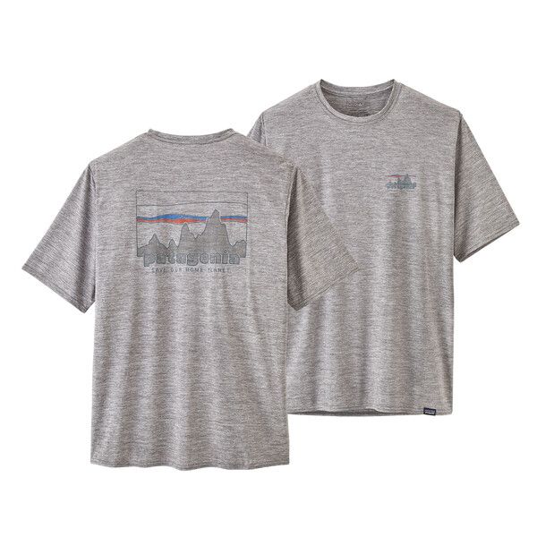 Men's Cap Cool Daily Graphic T-shirt 73 Skyline/Feather Grey 