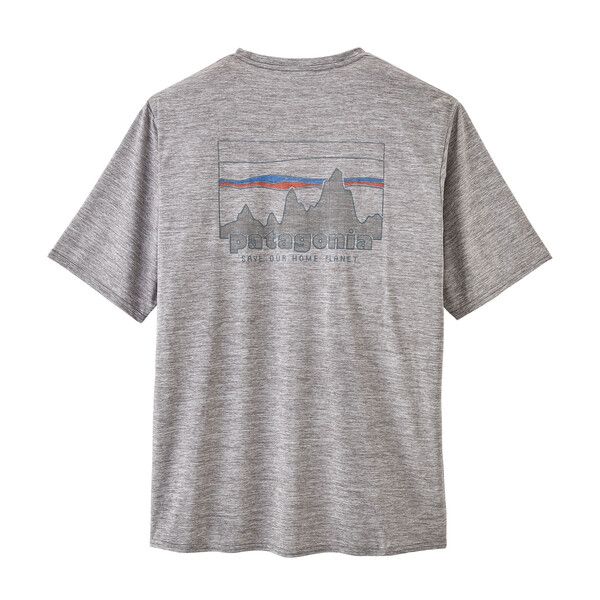 Men's Cap Cool Daily Graphic T-shirt 73 Skyline/Feather Grey 