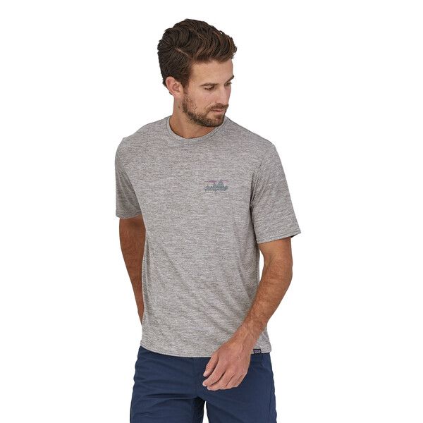 Men's Cap Cool Daily Graphic T-shirt 73 Skyline/Feather Grey 