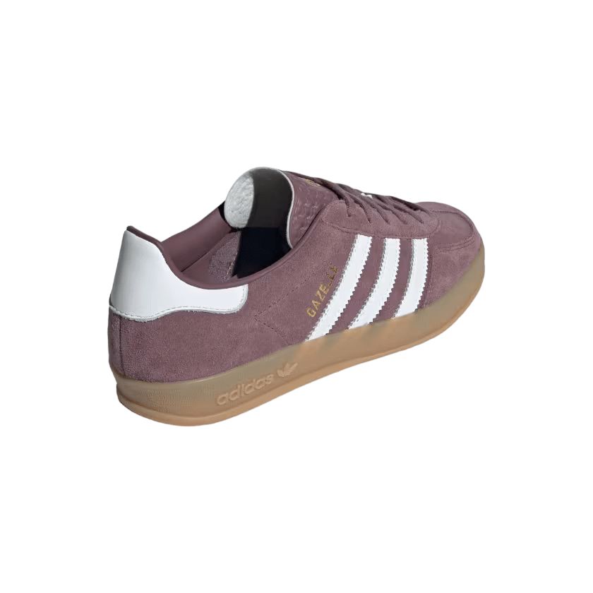 Scarpe Gazelle Indoor Shadow Fig/Cloud White/Gum