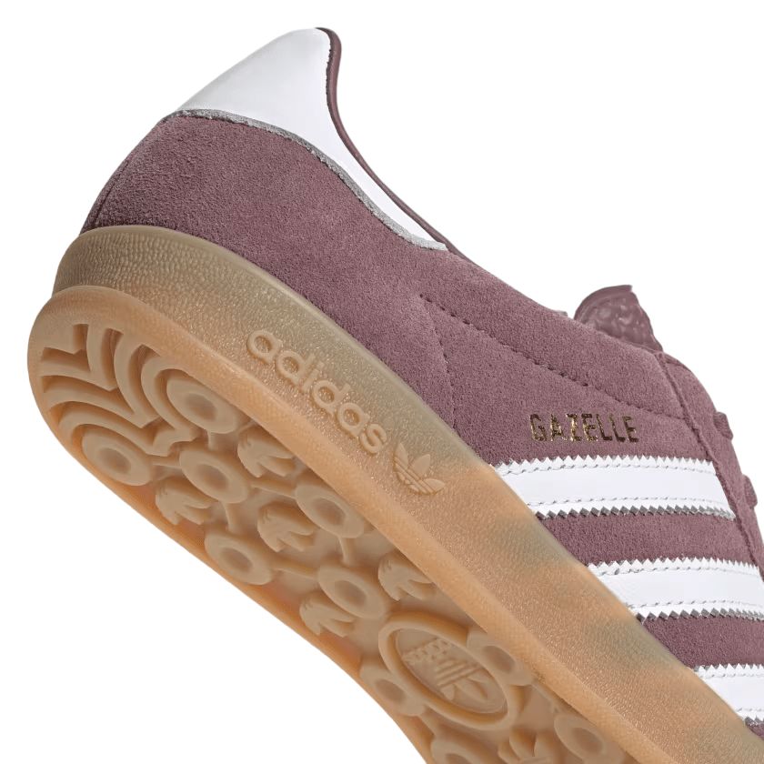 Scarpe Gazelle Indoor Shadow Fig/Cloud White/Gum