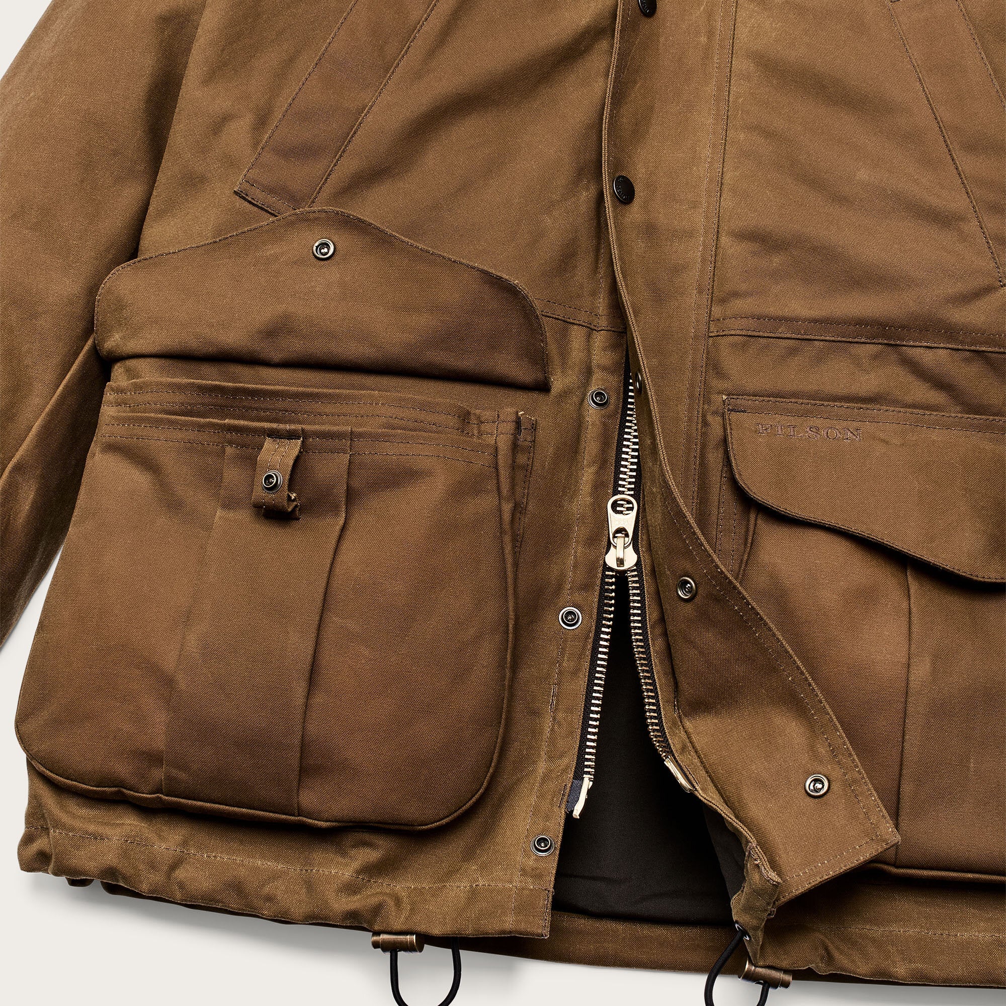 Chaqueta Lined Tin Hombre Dark Tan