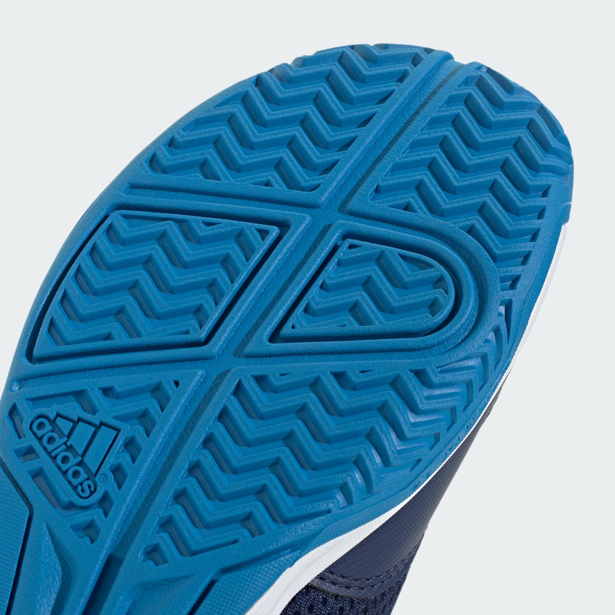 Junior Courtflash Tennis Shoes Dark Blue /Cloud White