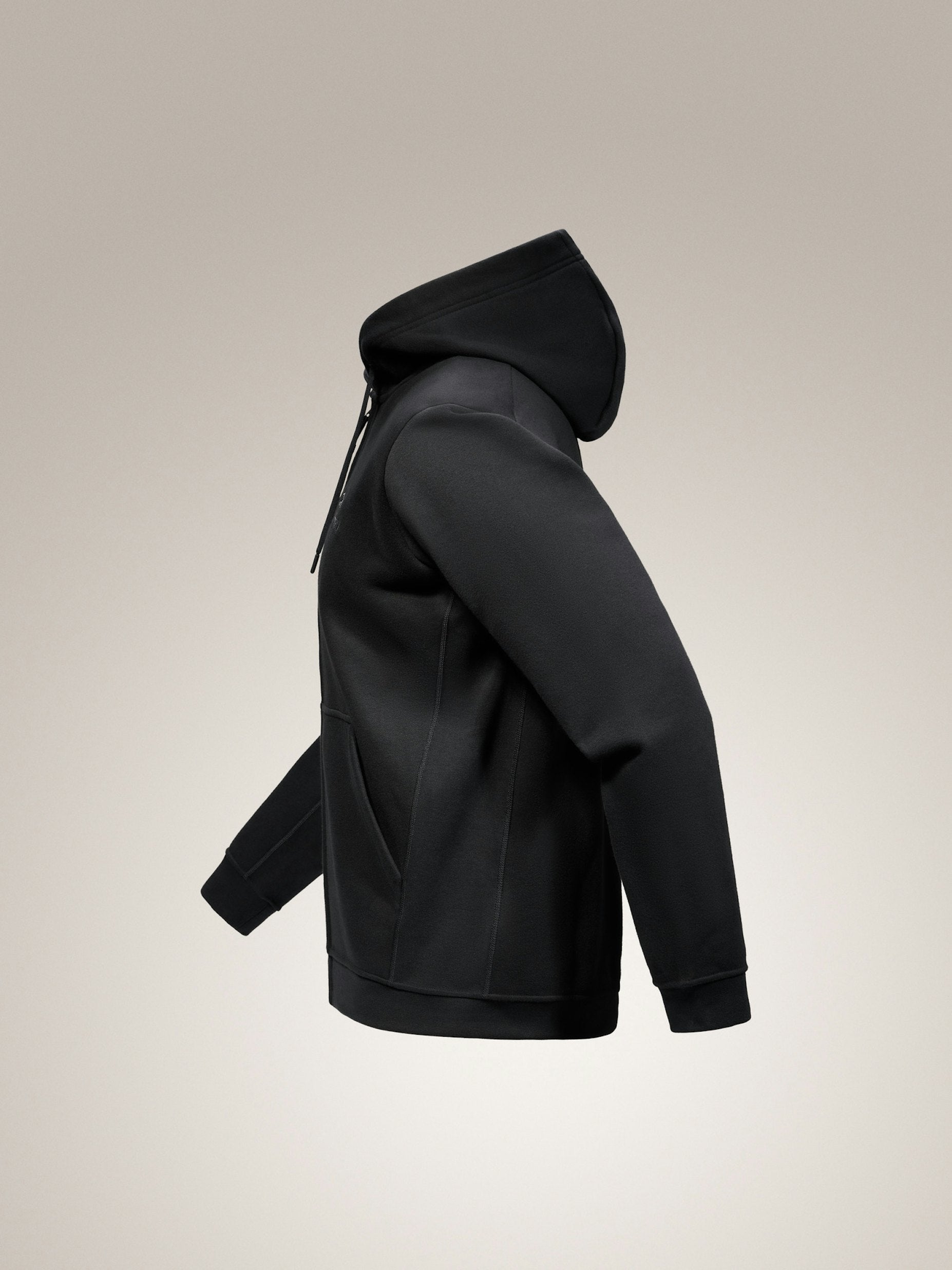Maglia Emblem Fleece Full Zip Uomo Black