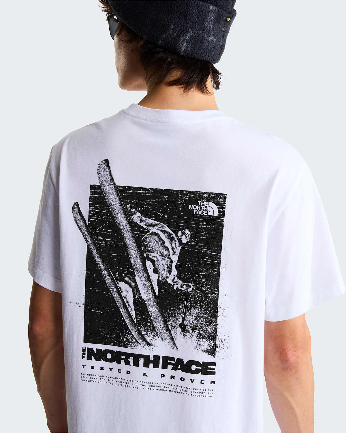 T-shirt Tasted And Proven Relaxed White