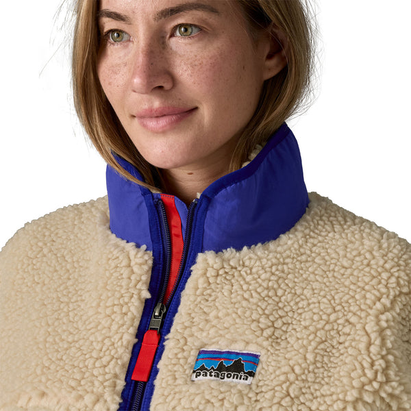 Giacca Classic Retro-X Fleece Donna Dark Natural